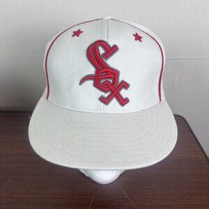 Chicago White Sox American Needle Embroidered Fitted Baseball Hat Size 7-3/8‎